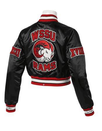 Women's Winston Salem State University Style Satin Jacket