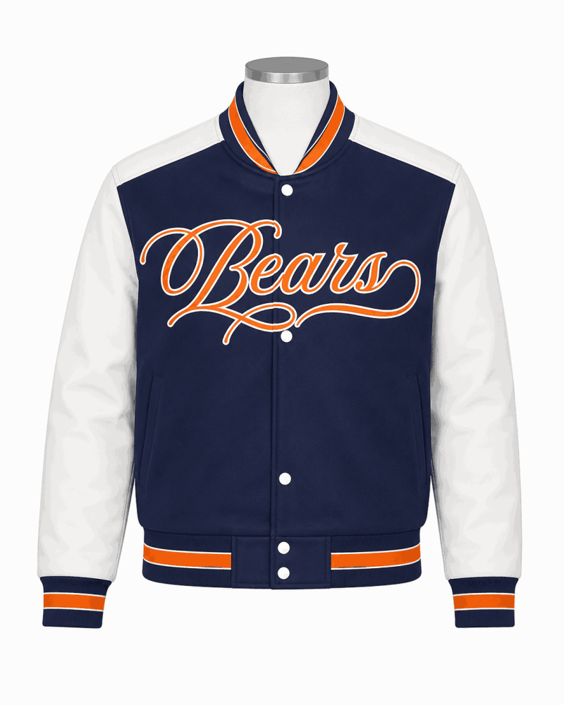Women's Morgan State University Style Leather Jacket