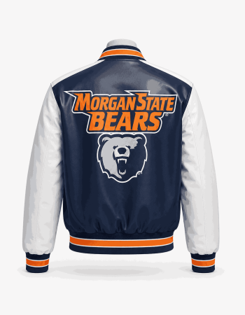 Women's Morgan State University Style Leather Jacket