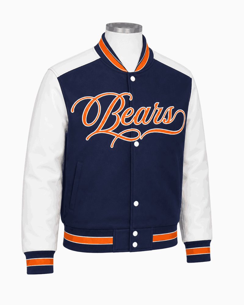 Women's Morgan State University Style Leather Jacket