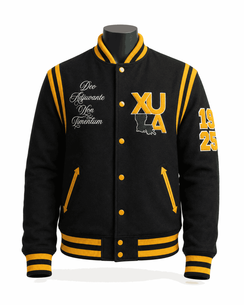 Xavier University Style Varsity Jacket - Unisex