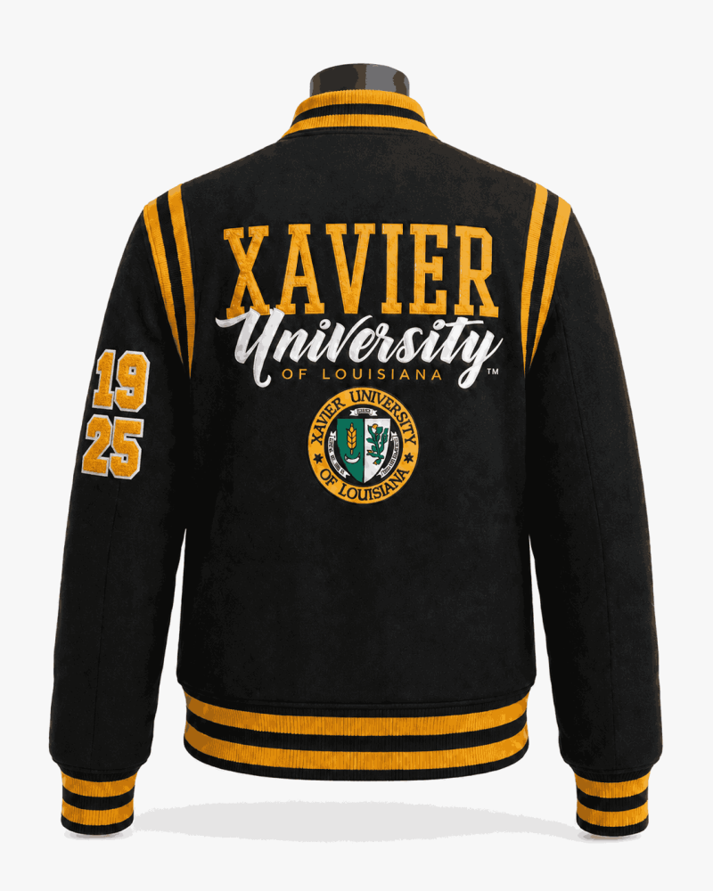 Xavier University Style Varsity Jacket - Unisex