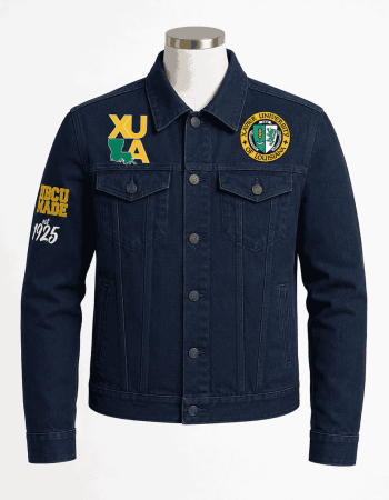 Xavier University of Louisiana Style Denim Jacket - Unisex