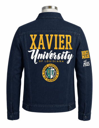 Xavier University of Louisiana Style Denim Jacket - Unisex