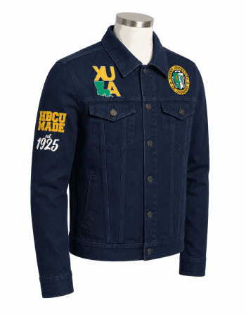 Xavier University of Louisiana Style Denim Jacket - Unisex