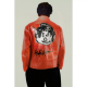 YOHJI SUPREME Red Leather Jacket Limited Edition