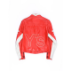 Yohji Yamamoto Dainese Runway Red Leather Jacket