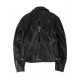 Chrome Hearts Cross Patch Leather Jacket