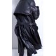 The Crow 2024 Bill Skarsgard Gothic Black Trench Coat