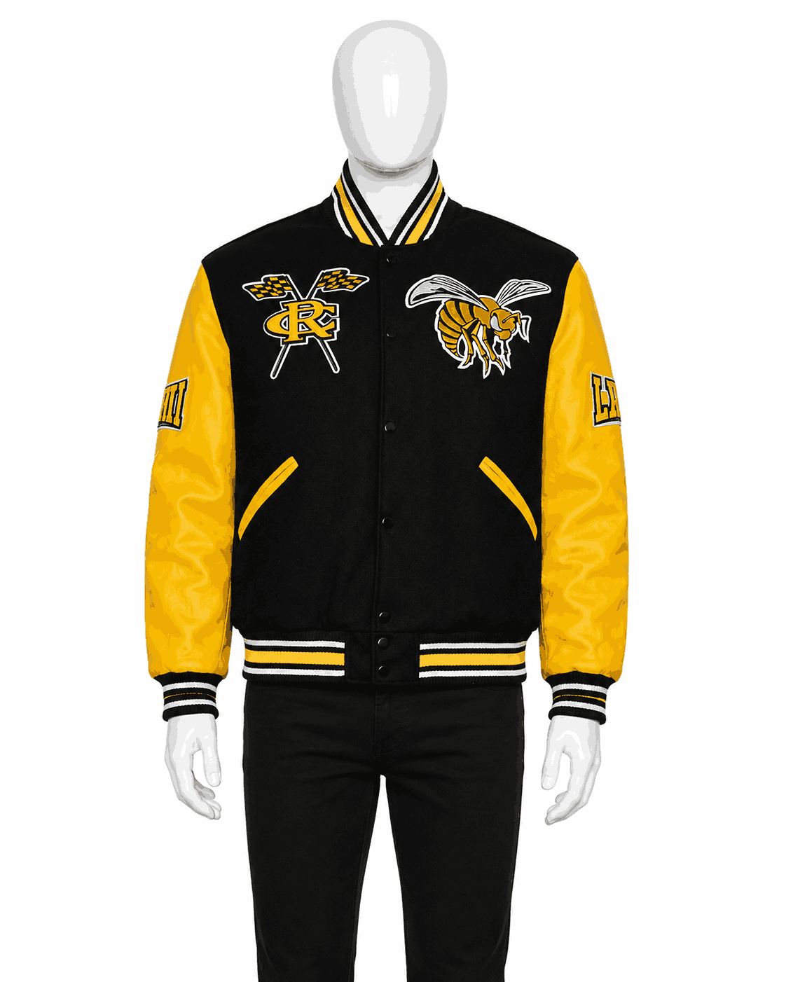 Men's Alabama State University Style Varsity Jacket
