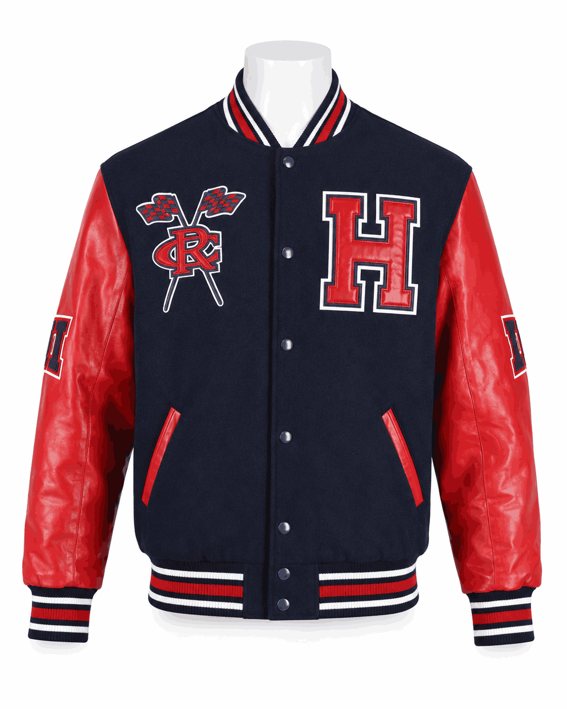 Men's Howard University Style Varsity Jacket
