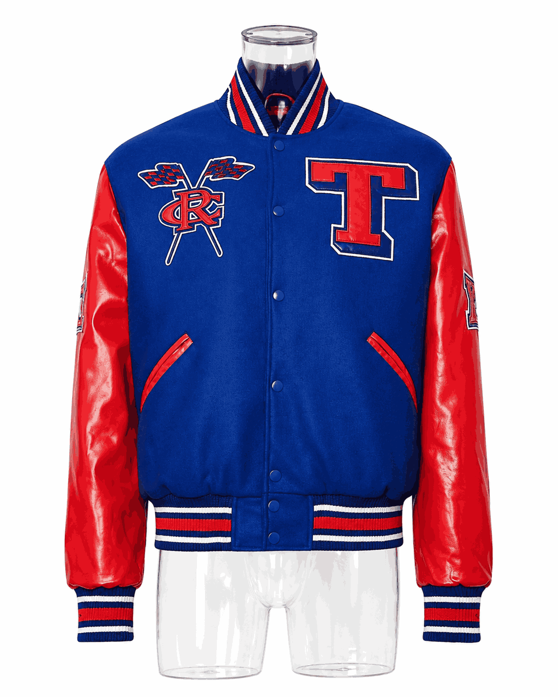 Men's Tennessee State University Style Varsity Jacket