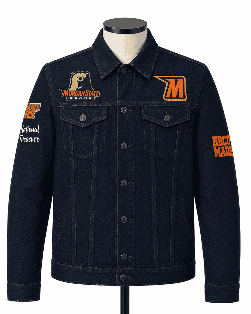Morgan State University Style Denim Jacket - Unisex