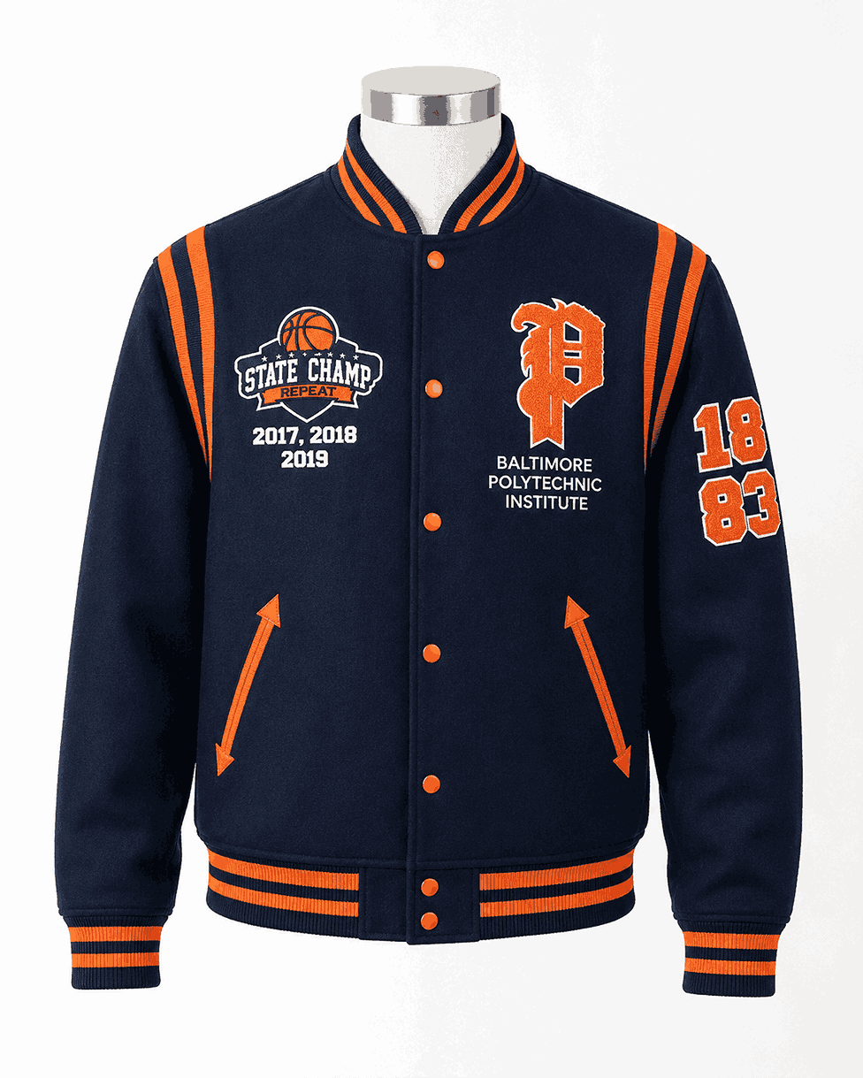 Baltimore Polytechnic Institute Jackets