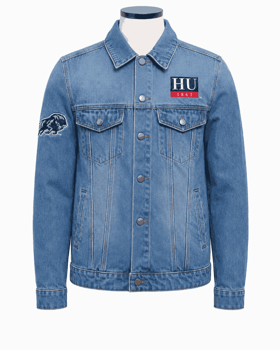 Women's Howard Bison Style Light Blue Denim Jacket