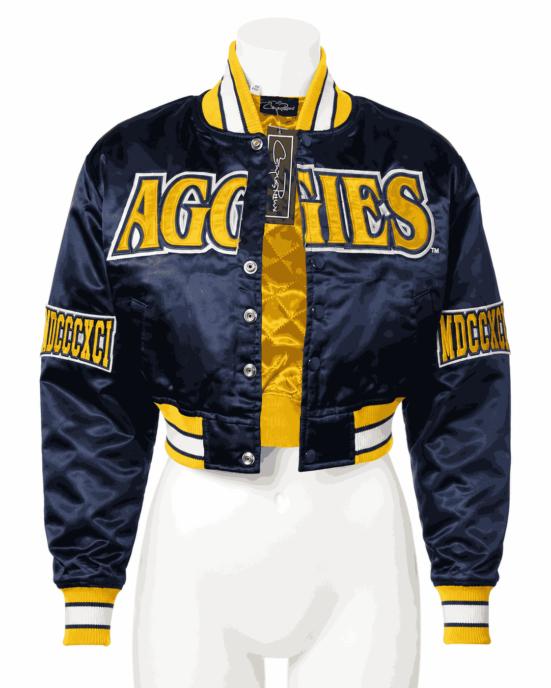 Women's North Carolina A&T State University Style Satin Jacket