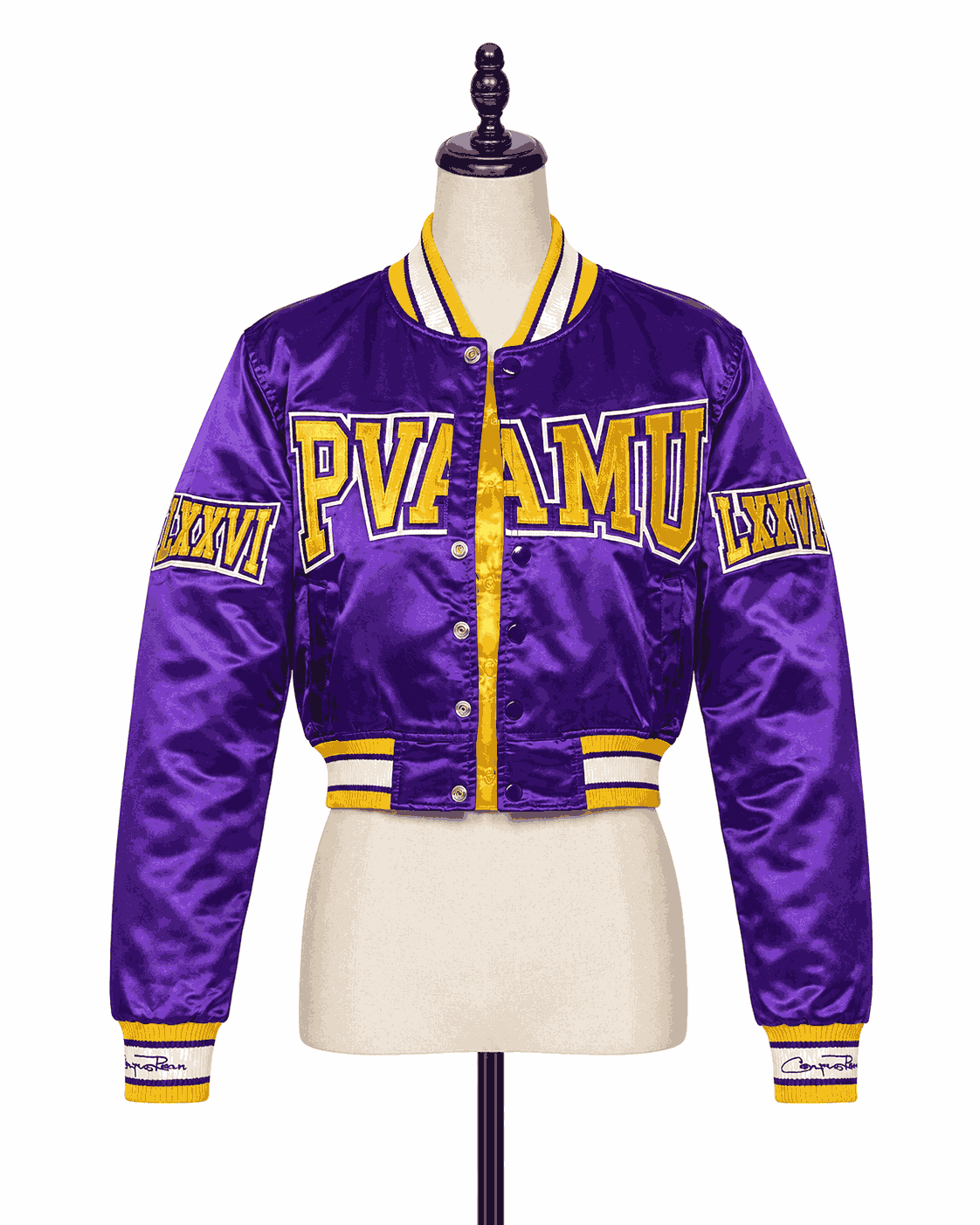Women's Prairie View A&M University Style Satin Jacket