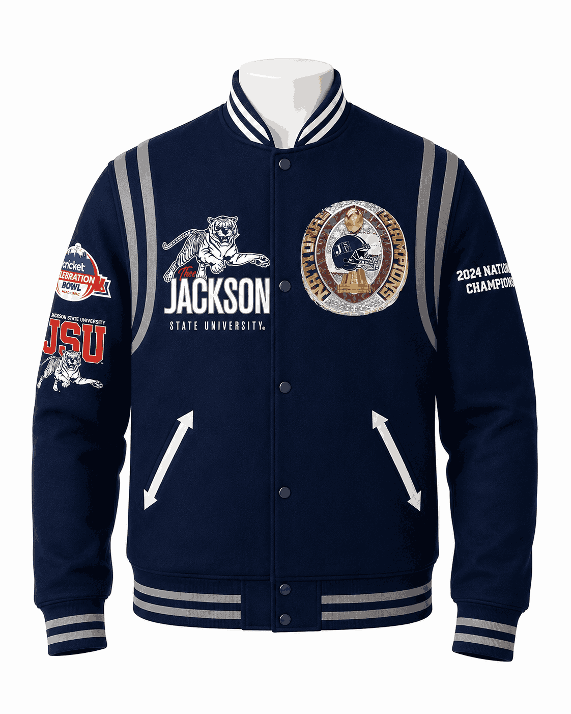Jackson State 2025 National Champs Style Jacket - Unisex