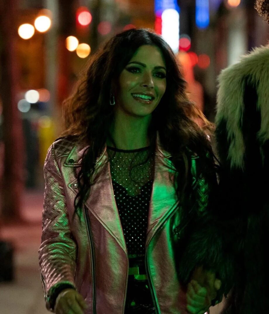 Billie Connelly Sex/Life Leather Jacket