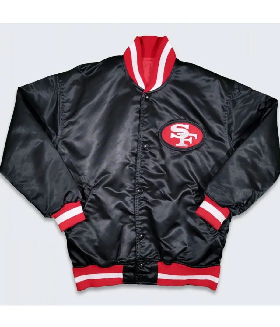 San Francisco 49ers 80s Satin Jacket