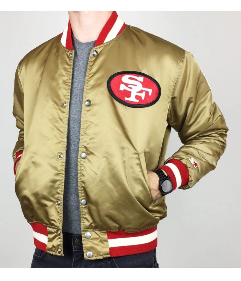 San Francisco 49ers 80s Satin Jacket