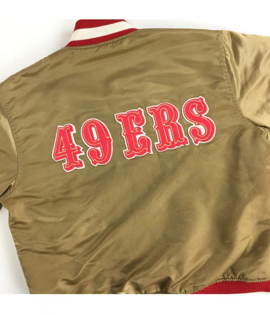 San Francisco 49ers 80s Satin Jacket