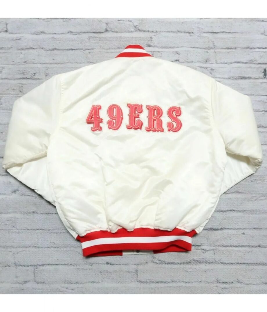 San Francisco 49ers 80s Satin Jacket
