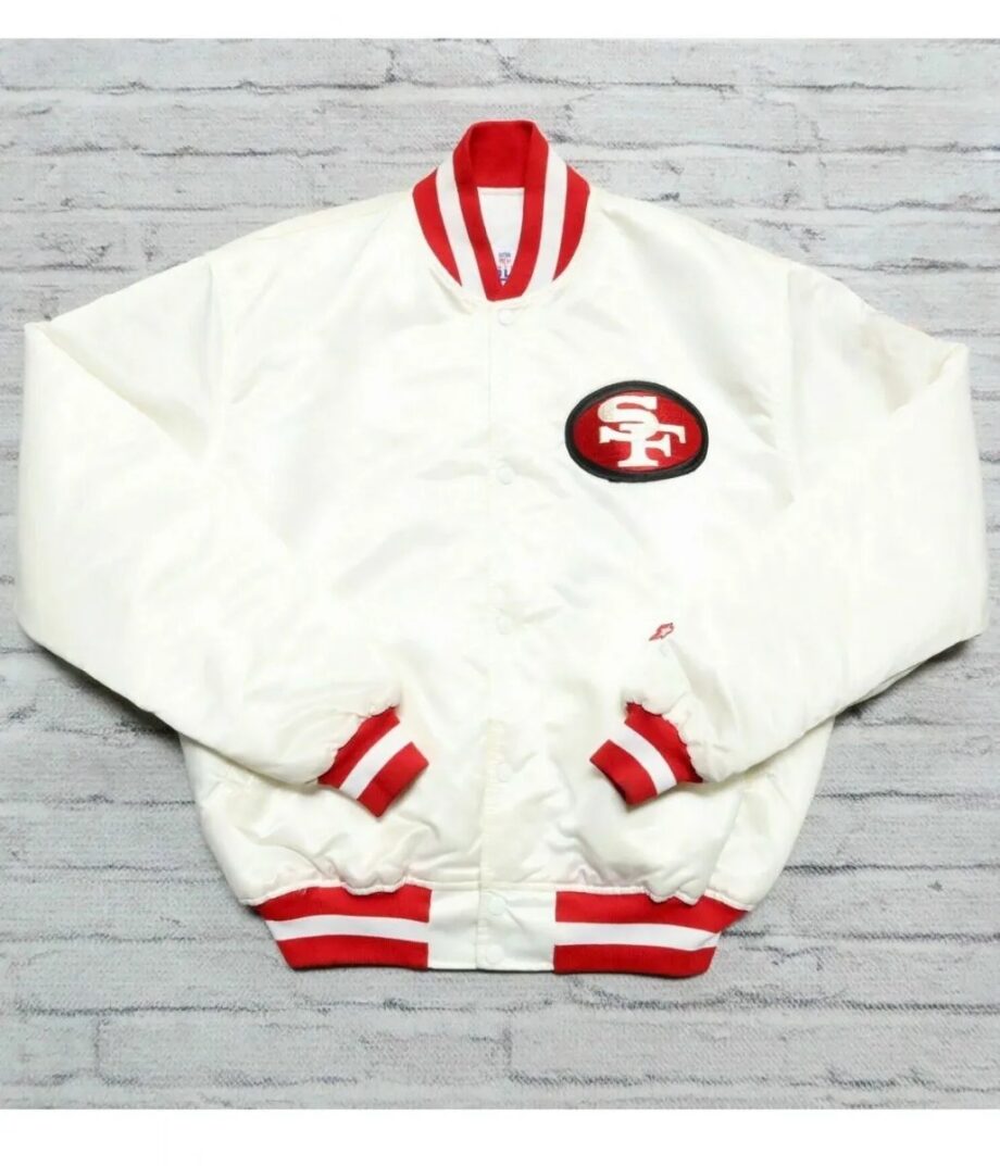 San Francisco 49ers 80s Satin Jacket