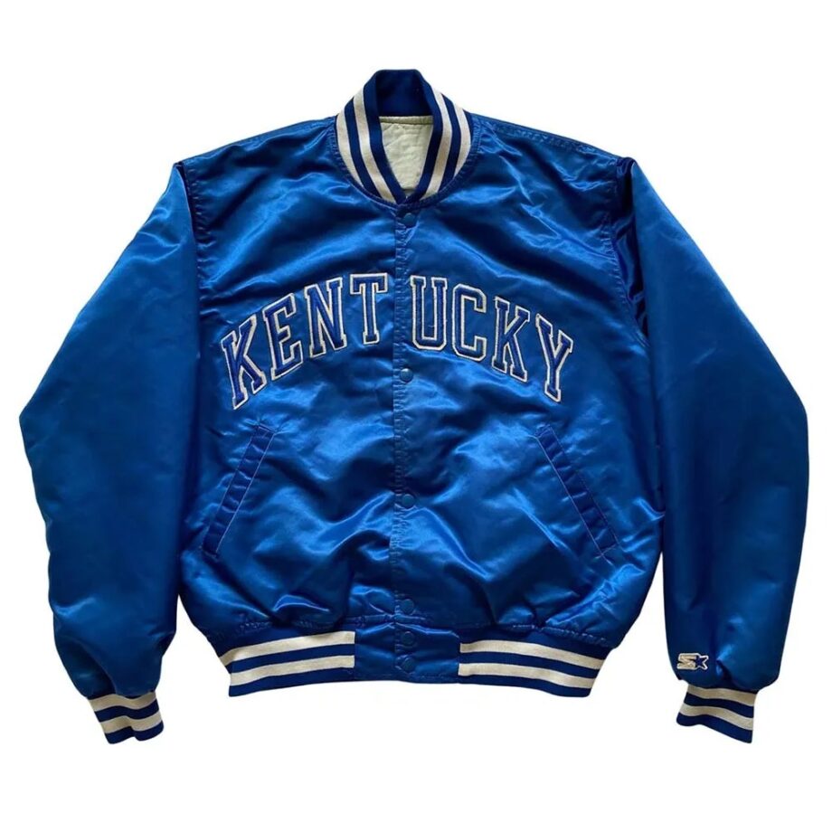 Vintage Kentucky Wildcats 80s Blue Jacket