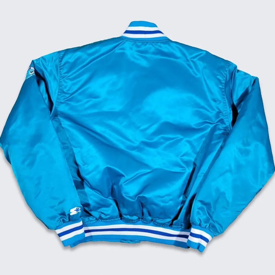 Vintage 90s Charlotte Hornets Bomber Jacket
