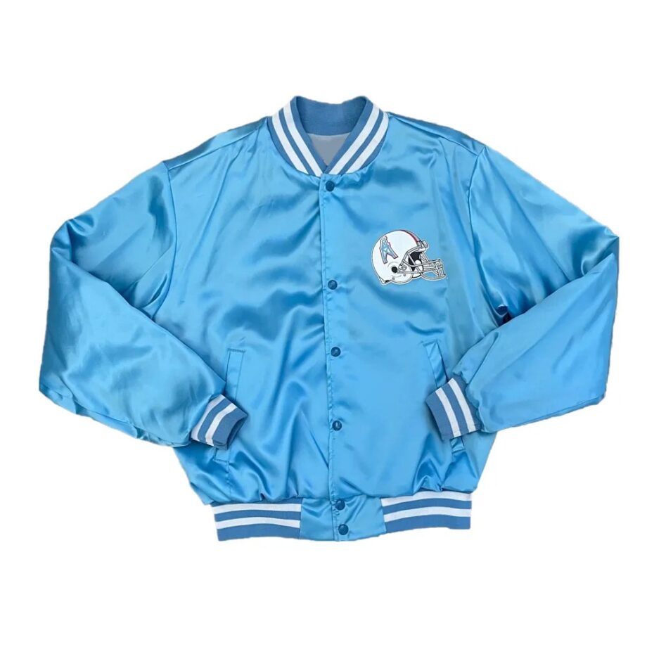 Houston Oilers 90s Satin Jacket