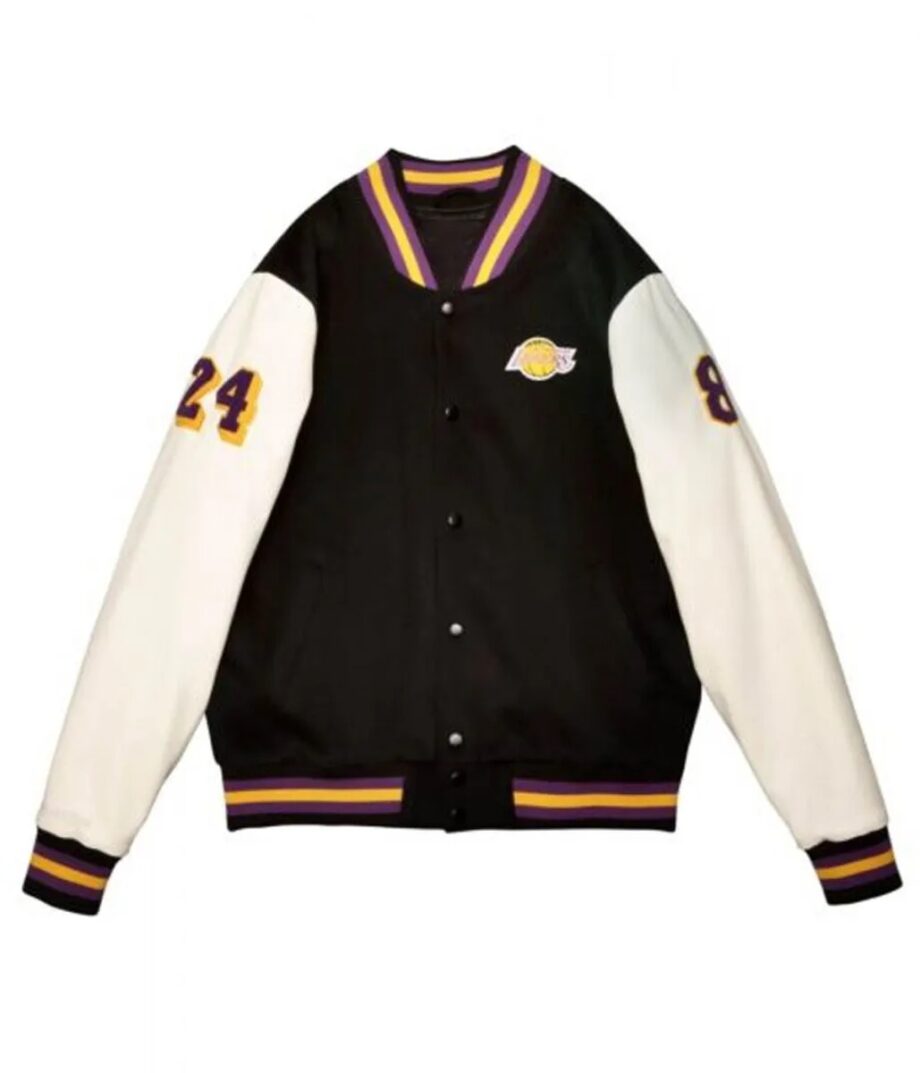LA Lakers Black Mamba Varsity Jacket