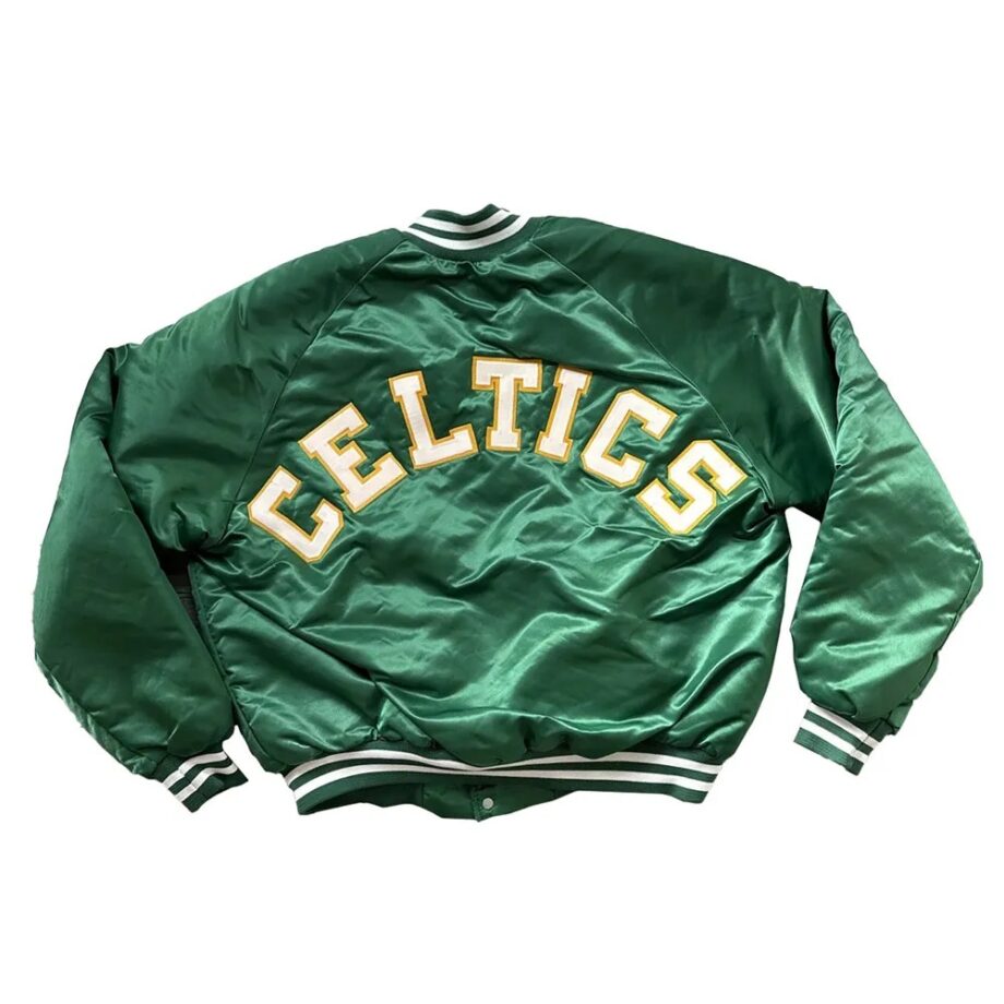 Boston Celtics 90s Green Bomber Jacket