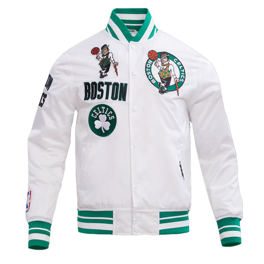 Boston Celtics Retro Classic Rib Jacket