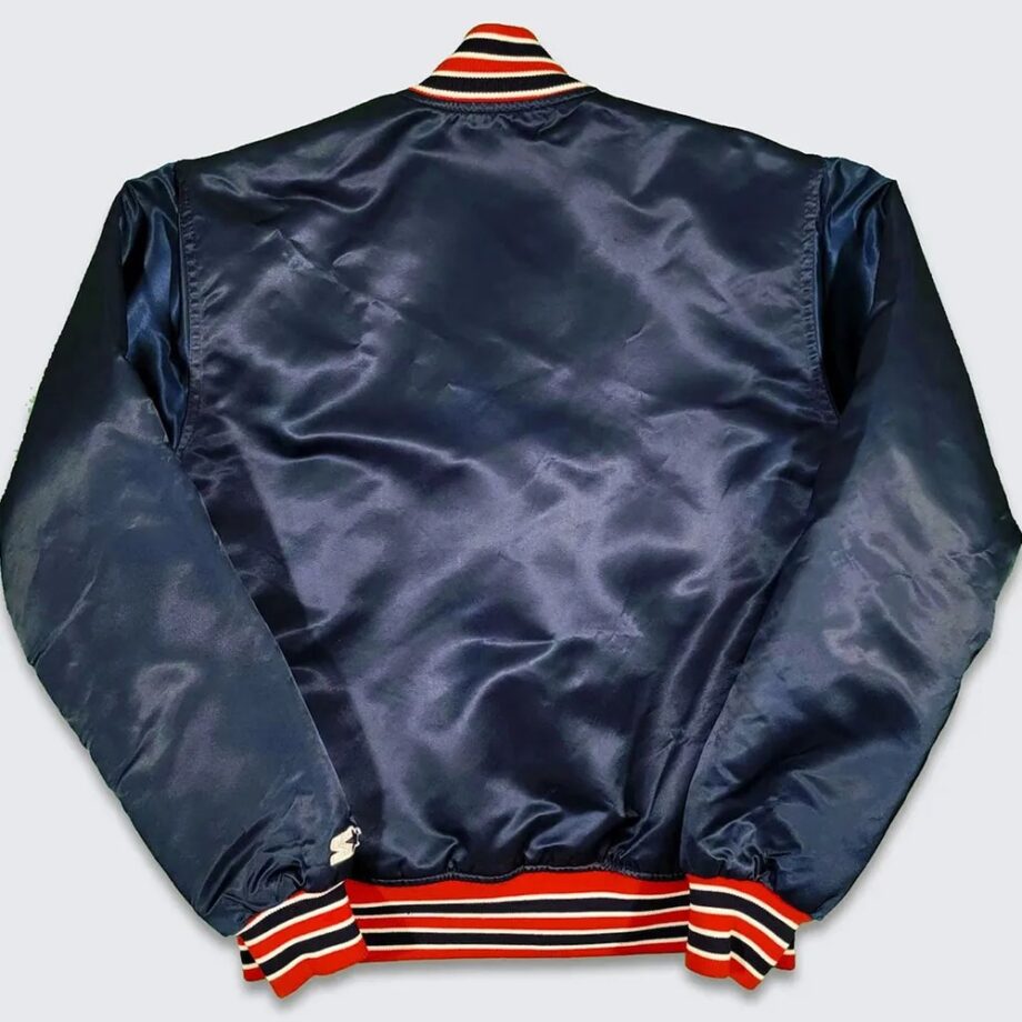 Boston Red Sox Vintage 80s Satin Blue Jacket