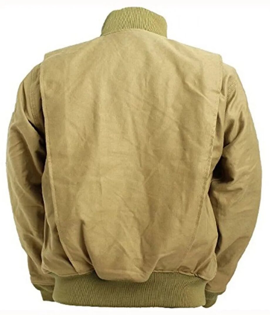 Brad Pitt Fury Wardaddy Bomber Jacket
