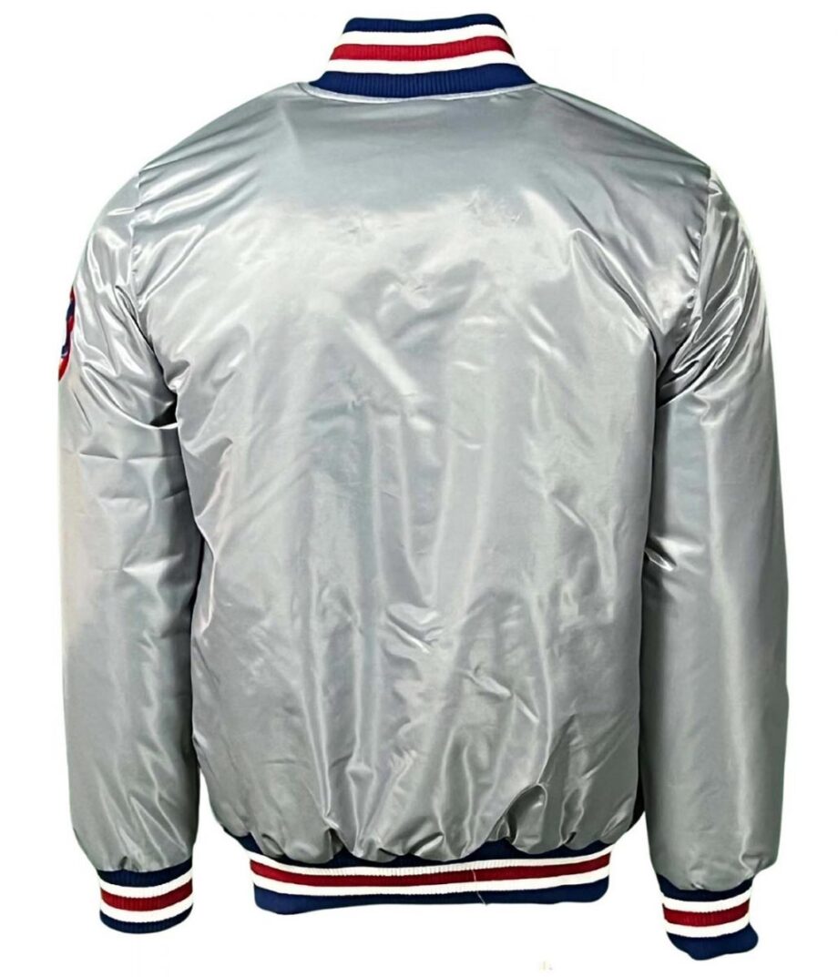 Chicago Cubs Satin Baseball Jacket