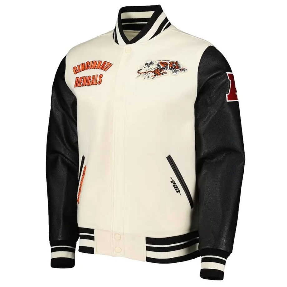 Retro Cincinnati Bengals Varsity Jacket