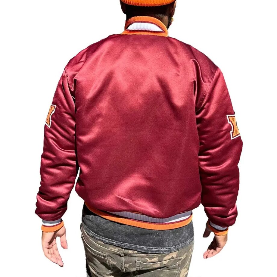 Mens Claflin University Satin Jacket