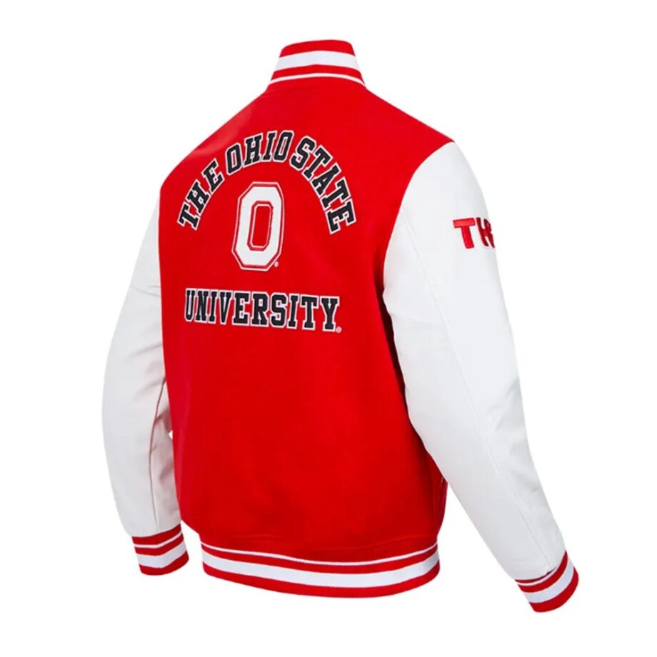 Classic Ohio State Varsity Jacket