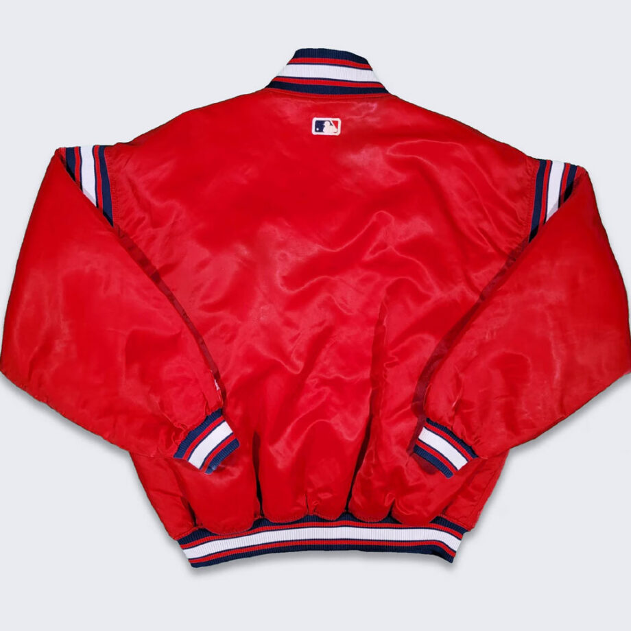 Vintage 90s Cleveland Indians Bomber Jacket