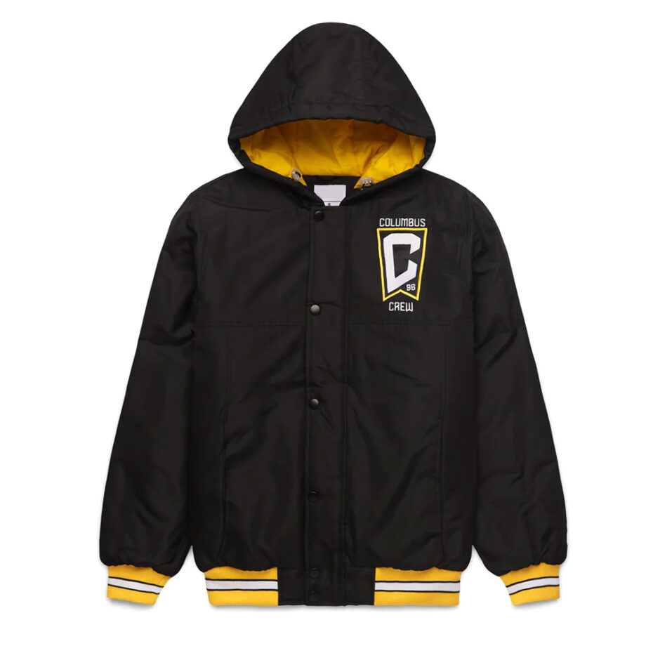 Columbus Crew Black Hooded Jacket