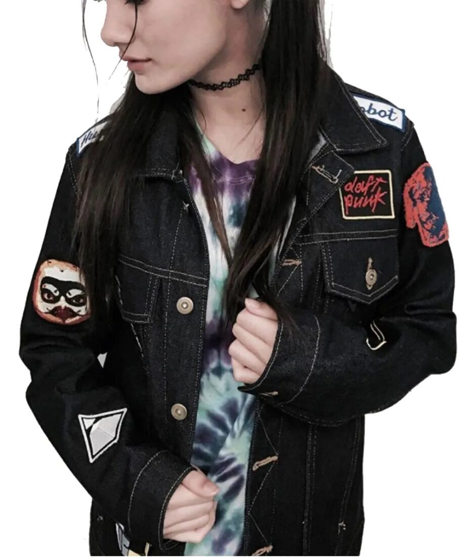 Daft Punk Around the World Denim Jacket
