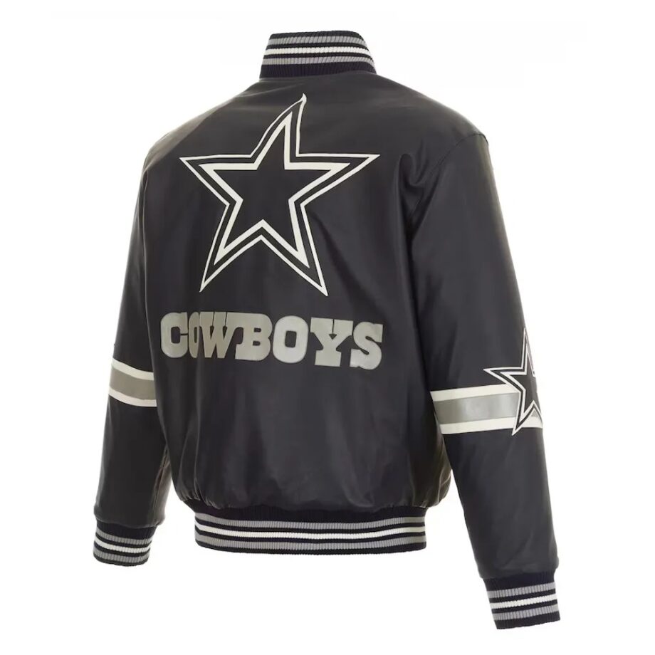 Dallas Cowboys Varsity Leather Jacket