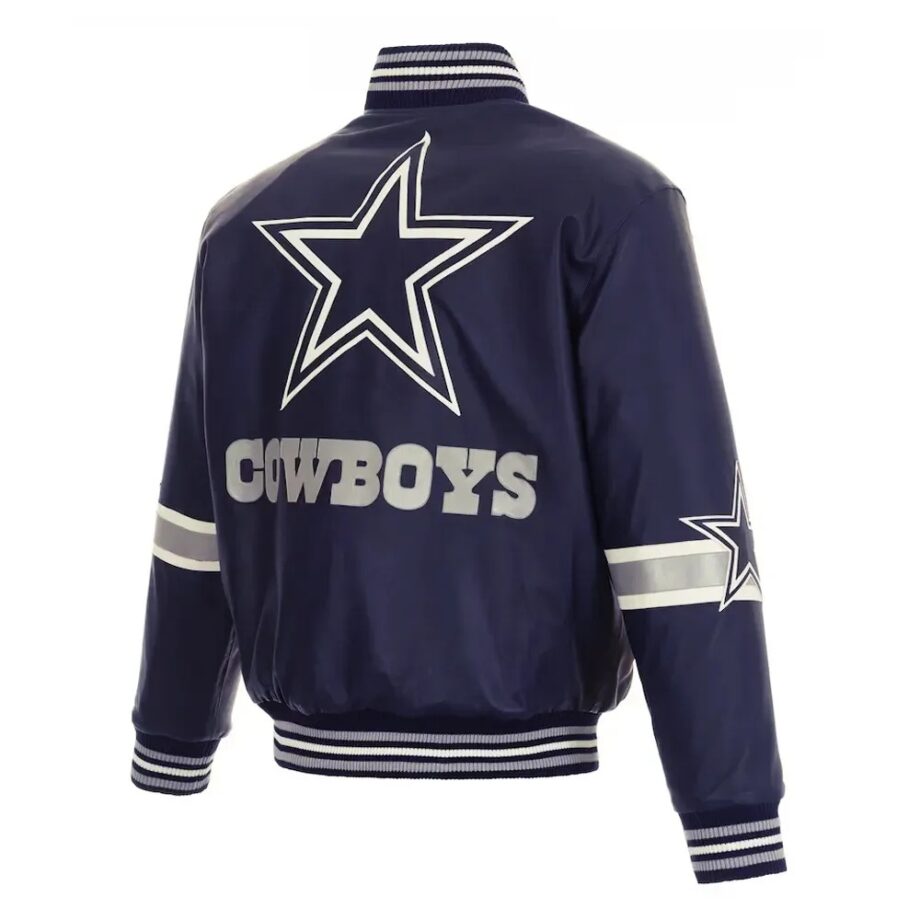 Dallas Cowboys Varsity Leather Jacket
