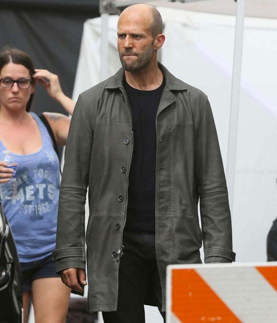 Jason Statham Fast and Furious 8 Leather Coat