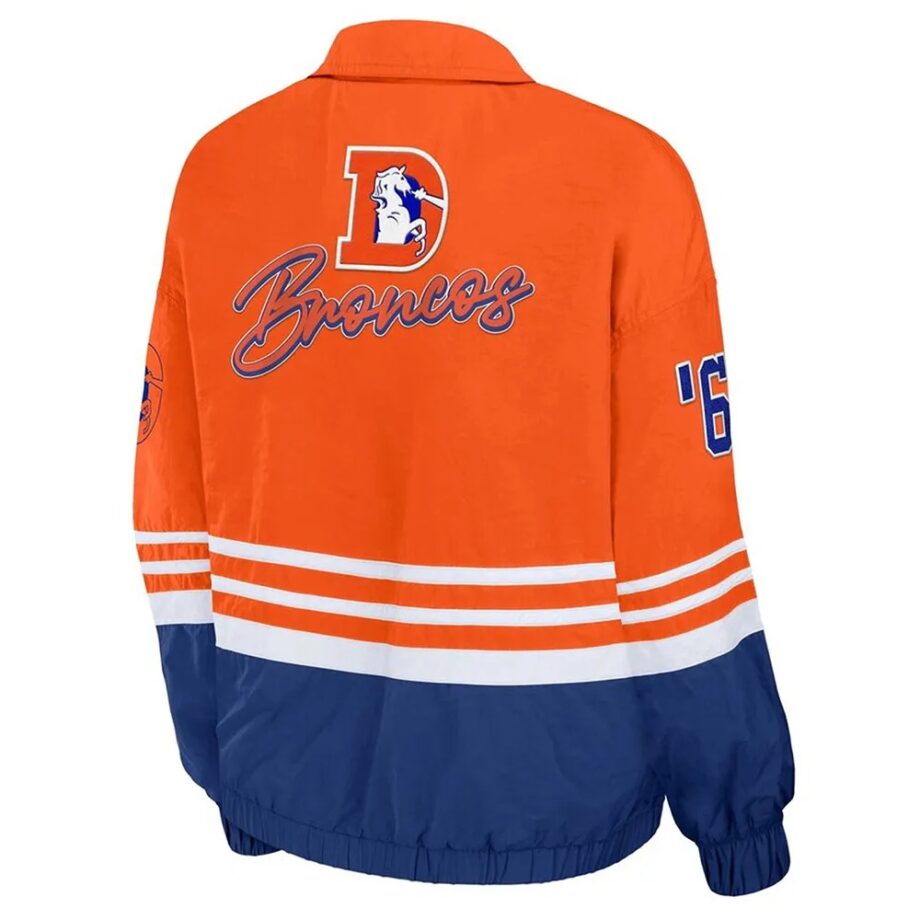 Denver Broncos Throwback Windbreaker Jacket