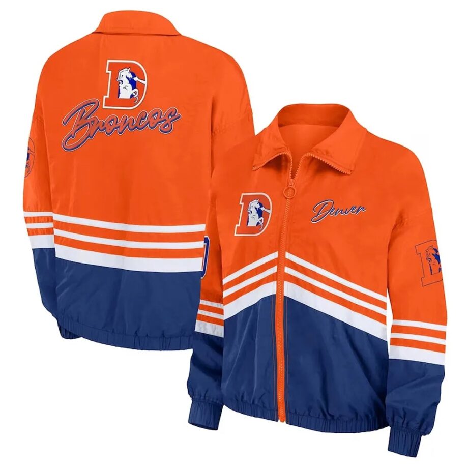 Denver Broncos Throwback Windbreaker Jacket
