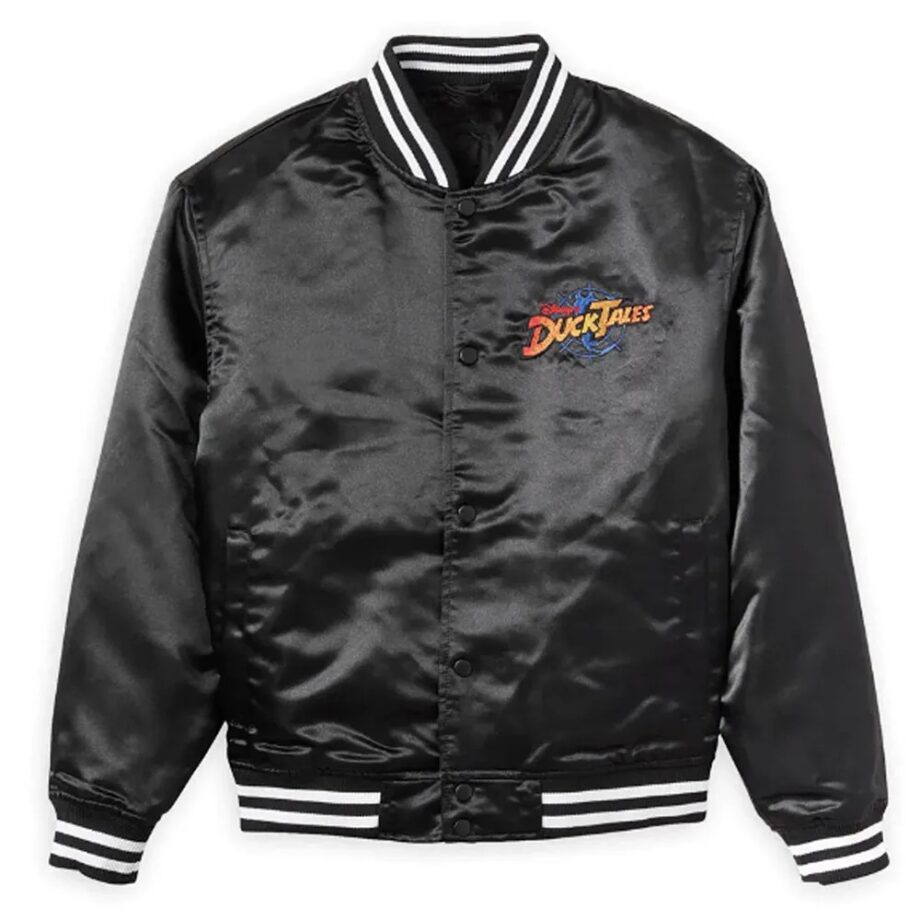 DuckTales Black Bomber Jacket