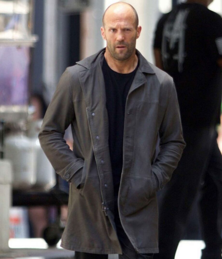 Jason Statham Fast and Furious 8 Leather Coat